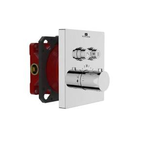 Смеситель для ванны Vincea VSCV-321TCH термостатический, встраиваемый, хром