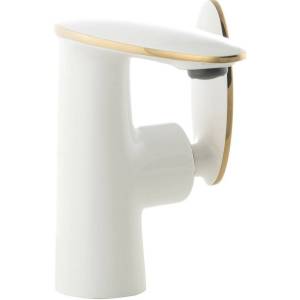 Смеситель для раковины Rossinka R RS30-11W с донным клапаном