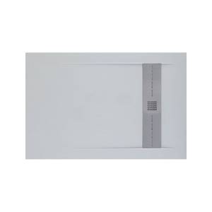 Поддон для душа Aquanet Delight NEW 012G 160x90 серый камень, с сифоном