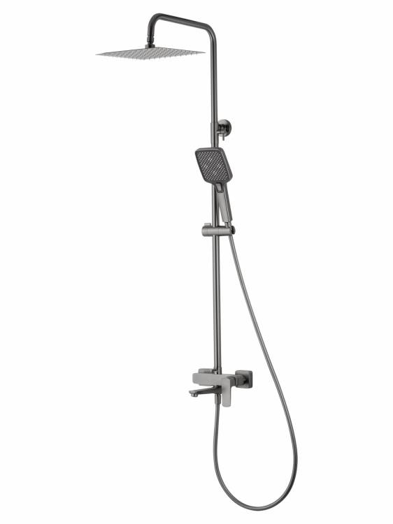 Душевая стойка Wonzon & Woghand Forza WW-739031-BGM темный графит