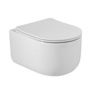 Унитаз подвесной BelBagno Soft-Tor BB084CH-TOR/SC белый, быстросъемное сидение с функцией Soft Close