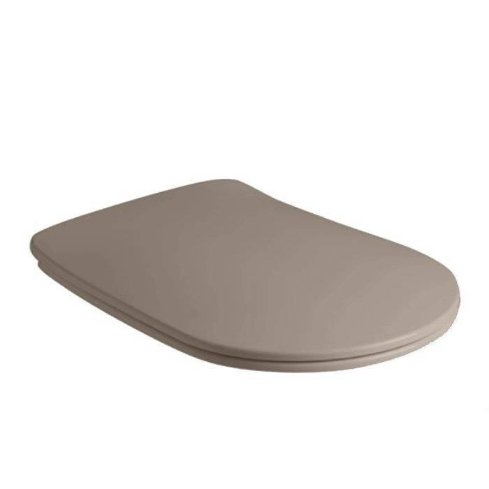 Сиденье для унитаза Kerasan Nolita Slim Nocciola mat