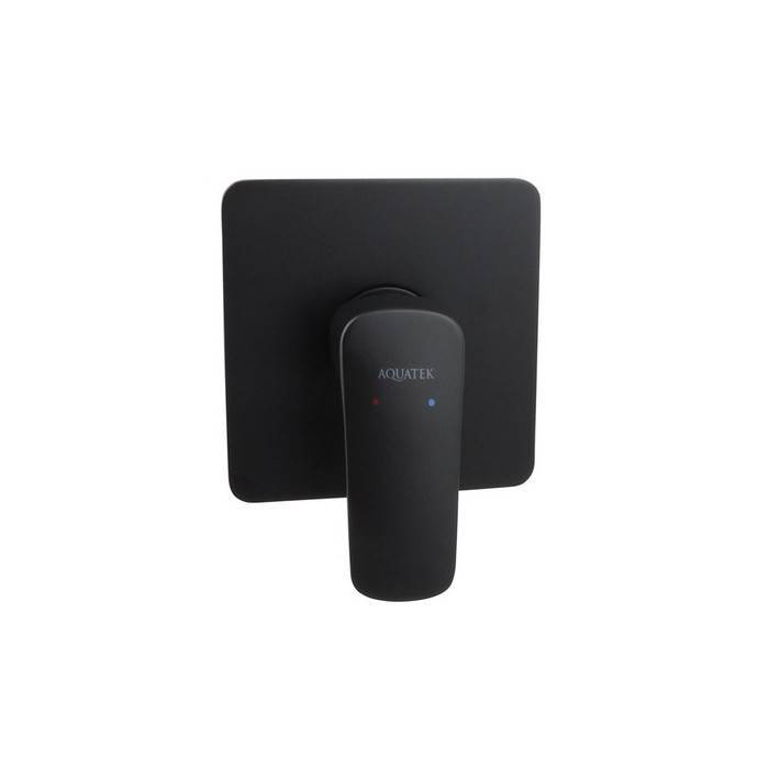 Смеситель для душа Aquatek Вега AQ1066MB черный