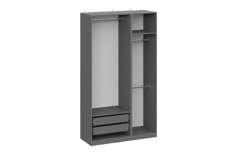 Шкаф открытый Арника Эккервуд 00-00323060 Темно-серый