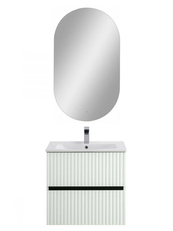 Тумба под раковину Art&Max Torino AM-TORINO-600-2C-SO-LO-P Лотос, 61x38.5x57