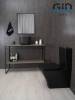Раковина Gid Creativo N9301bg 53356 черный графит, 36x36x25.5 фото 7