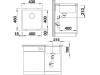 Мойка кухонная Blanco Rotan 400-U 521337 кофе фото 4