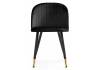 Обеденная группа Woodville Миано 579062 black, gold, стулья ткань фото 11