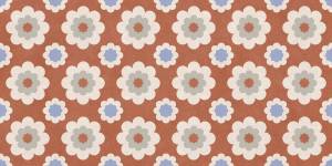 Декор Piemme Valentino Homey 5241 Flower Cotto Nat/Ret 60x120