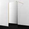 Душевая перегородка Wasserkraft Rur (Рур) 30W44PG-MR профиль золото глянцевое, стекло зеркальное, 100x200