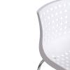 Стул Tetchair Skalberg (mod. C-084-A) 19260 White (белый)/Chrome (хром) 46x56x79 фото 9