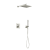 Душевой комплект Sancos Linn SC9022BN с термостатом, с внутренней частью, брашированный никель