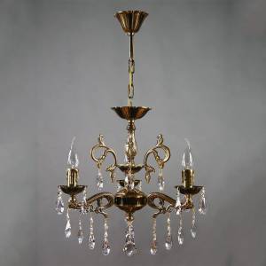 Подвесная люстра Ambiente Leon 2128/3 PB Tear Drop