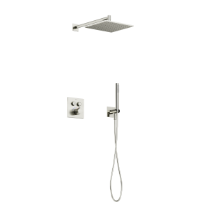 Душевой комплект Sancos Linn SC9022BN с термостатом, с внутренней частью, брашированный никель