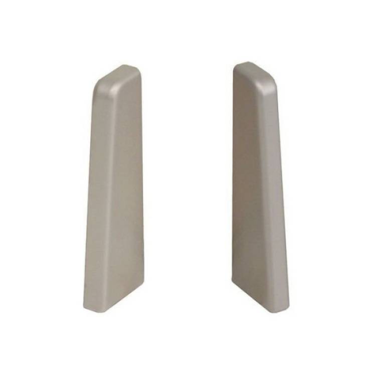 Заглушки Kronotex KTEX1 серебро (2 шт)
