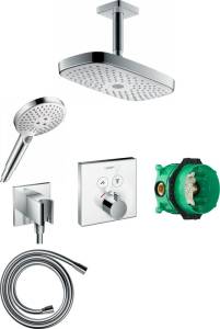 Душевой комплект Hansgrohe Raindance Select E 300 (2 jet) 27384400 + 26530400 + 26486000 + 28272000 + 15738400