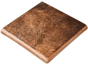 Ступень Gres de Aragon Castano Esquina Ref.24 33x33