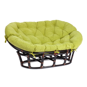 Диван Tetchair Mamasan 23/02 W 24257 Antique brown, флок, олива, 23