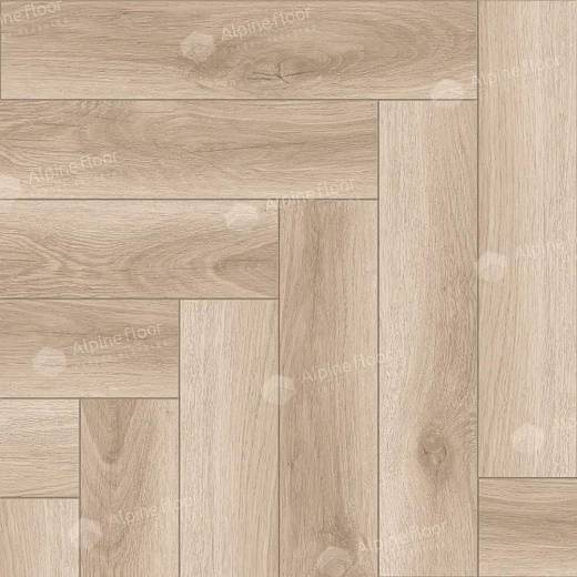 Ламинат Alpine Floor Herringbone 8 Pro 8/33 4V LF102-13 Дуб Берри 606x101