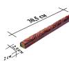 Вставка Skalini Curbs BK-3 Коричневая 2.5x30.5 фото 4