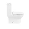 Унитаз-компакт Royce Bianco RCT-131604WH безободковый, сиденье микролифт, белый фото 2