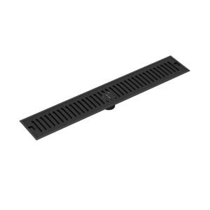 Душевой трап Watersense Eva W00434 черный, 10x60