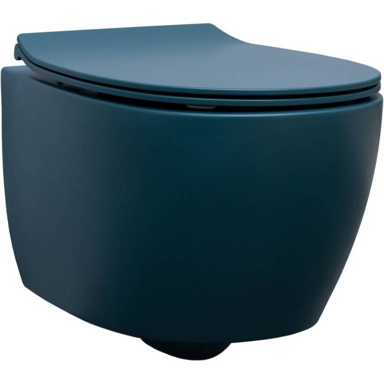 Унитаз подвесной Allen Brau Fantasy 4.11004.PT с крышкой-сиденьем