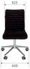 Стул компьютерный Chairman Chairman 020 00-07095204, 7095204 Черный фото 5