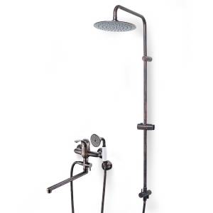 Душевой комплект Wasserkraft A1302L.041 темная бронза