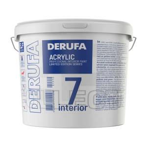 Краска интерьерная Derufa Интерьер - 7 (SM) 9 л