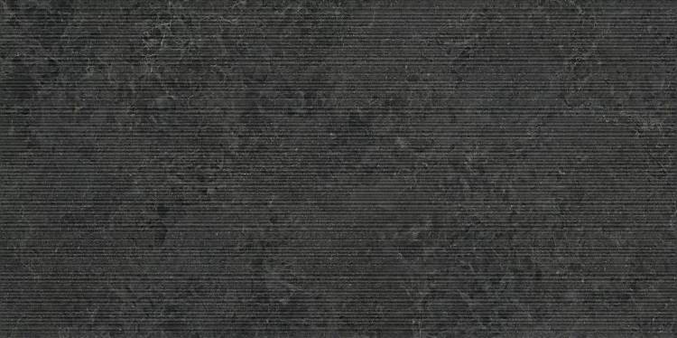 Керамогранит Piemme Valentino Limestone 05602A Belgium Black Ribbed Nat Ret 60x120