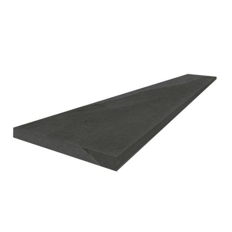 Ступень ColiseumGres Ардезия 620070002380 Блэк Угловая Правая 33x120