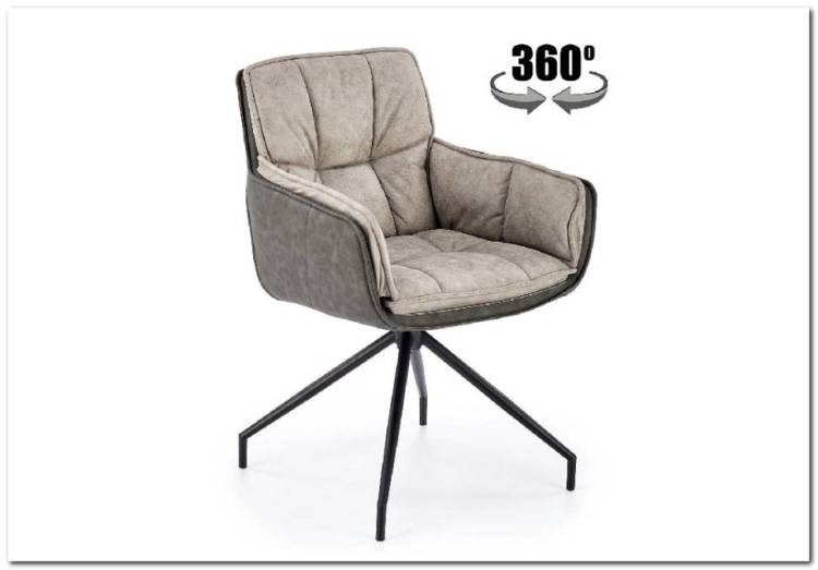 Стул кухонный Halmar K523 V-CH-K/523-KR-POPIELATY серый