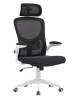 Кресло компьютерное Stool Group TopChairs Airone D-502-1 black белый с черной сеткой