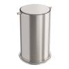 Мусорное ведро Boheme 10916-NB с вращающейся крышкой, Nickel Brush