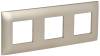 Рамка 3-постовая IEK Skandy SK-M32-K37 шампань