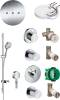 Душевой комплект Hansgrohe Raindance Rainmaker 600 (3 jet) 26117000 + 26631000 + 27506000 + 15932000 + 15972000 + 15756000