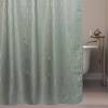 Штора для ванной Bath Plus Decor collection JAC1502 180x200, зеленая