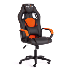 Кресло компьютерное Tetchair Driver 19301 черный/оранжевый