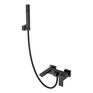 Смеситель для ванны Boheme Qubic 473-B Black