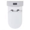 Унитаз-компакт Orange C07-050W безободковый, сиденье микролифт, белый фото 4