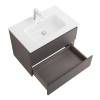 Тумба с раковиной BelBagno Kraft 39 70 Темно-серый матовый, раковина BB700/390ETL фото 4