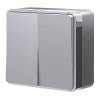Выключатель двухклавишный Werkel Gallant W5020006