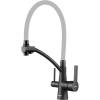 Смеситель для кухни Savol S-L1805H-04 с гибким изливом