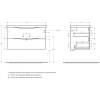 Тумба с раковиной BelBagno Marino 90 rovere grigio фото 16