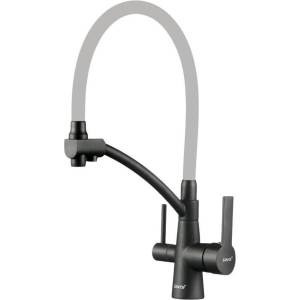 Смеситель для кухни Savol S-L1805H-04 с гибким изливом
