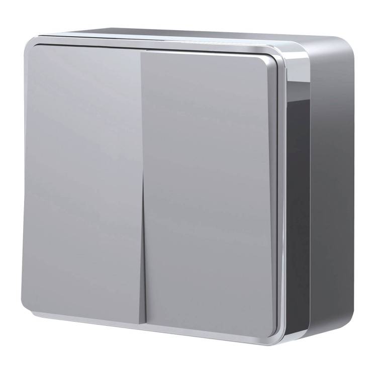 Выключатель двухклавишный Werkel Gallant W5020006