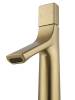 Смеситель для раковины Wonzon & Woghand WW-H1011-BG высокий, брашированное золото фото 3
