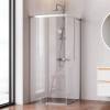 Душевой уголок AM.PM X-Joy W94G-403-9090-МТ1К профиль хром матовый, стекло прозрачное, 90x90 фото 2