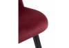 Обеденная группа Woodville Cельда 579064 black, wine red, стулья ткань фото 13